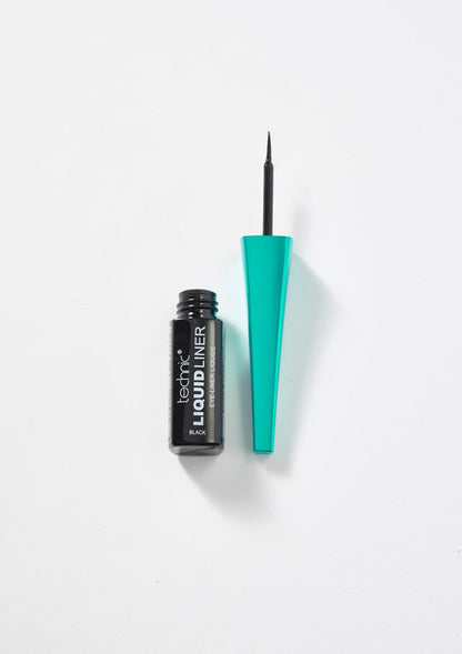 Technic Waterproof Liquid Liner 6ml for creating sharp lines with precise control and waterproof finish
