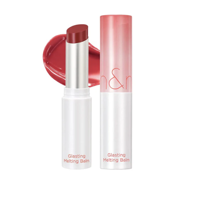 rom&nd Glasting Melting Balm 3.5g shade Hippie Berry lip balm for sheer berry colour with a juicy glossy effect