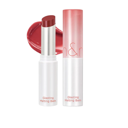 rom&nd Glasting Melting Balm 3.5g shade Hippie Berry lip balm for sheer berry colour with a juicy glossy effect