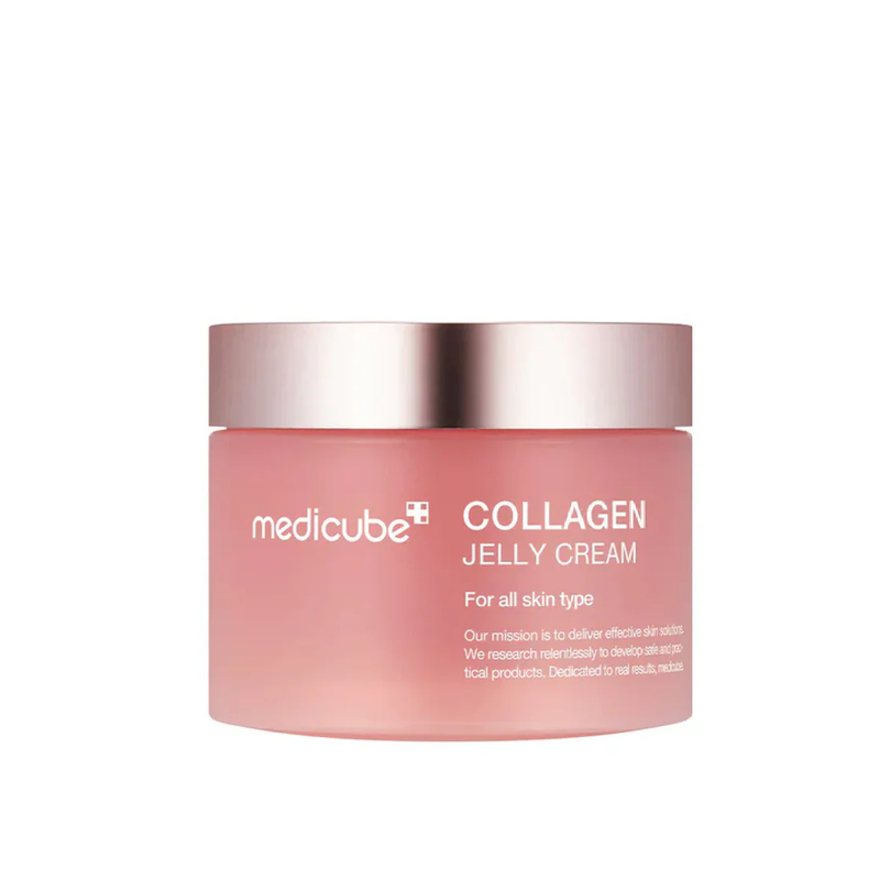Medicube Collagen Jelly Cream 110ml lightweight gel moisturiser designed to hydrate and support skin elasticity