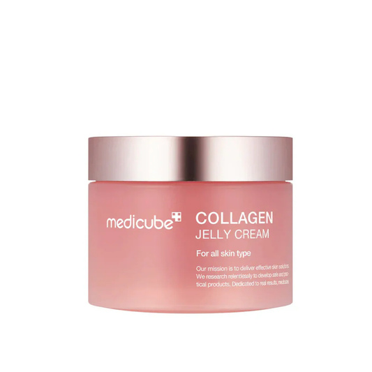 Medicube Collagen Jelly Cream 110ml lightweight gel moisturiser designed to hydrate and support skin elasticity