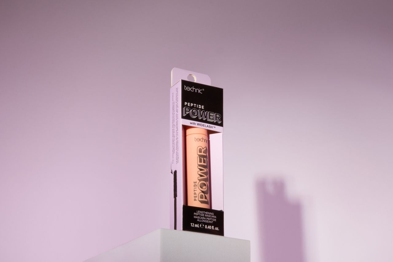 Technic Peptide Power Mascara 12ml peptide mascara for stronger lashes with volume length and definition
