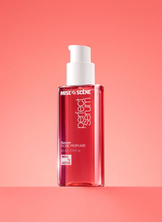 MISE EN SCENE Perfect Serum Rose 80ml for sleek hair with a smooth and radiant shine