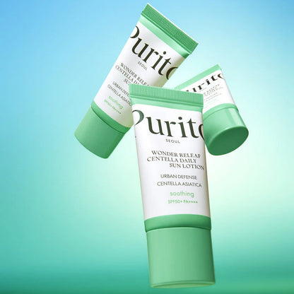 Purito Centella Daily Sun Lotion 60ml formulated to deliver daily UV protection while supporting calm, balanced skin