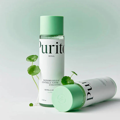 Purito centella toner 200ml delivering gentle moisture for sensitive and reactive skin