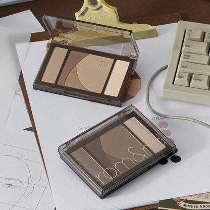 Rom&nd Better Than Contour multi-shade compact for controlled definition across cheekbones, jawline and nose