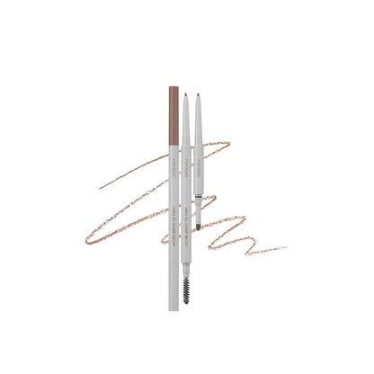 rom&nd Han All Sharp Brow 10g shade W3 Merry Blondy brow product for light yellow beige definition without red undertone and soft natural brows