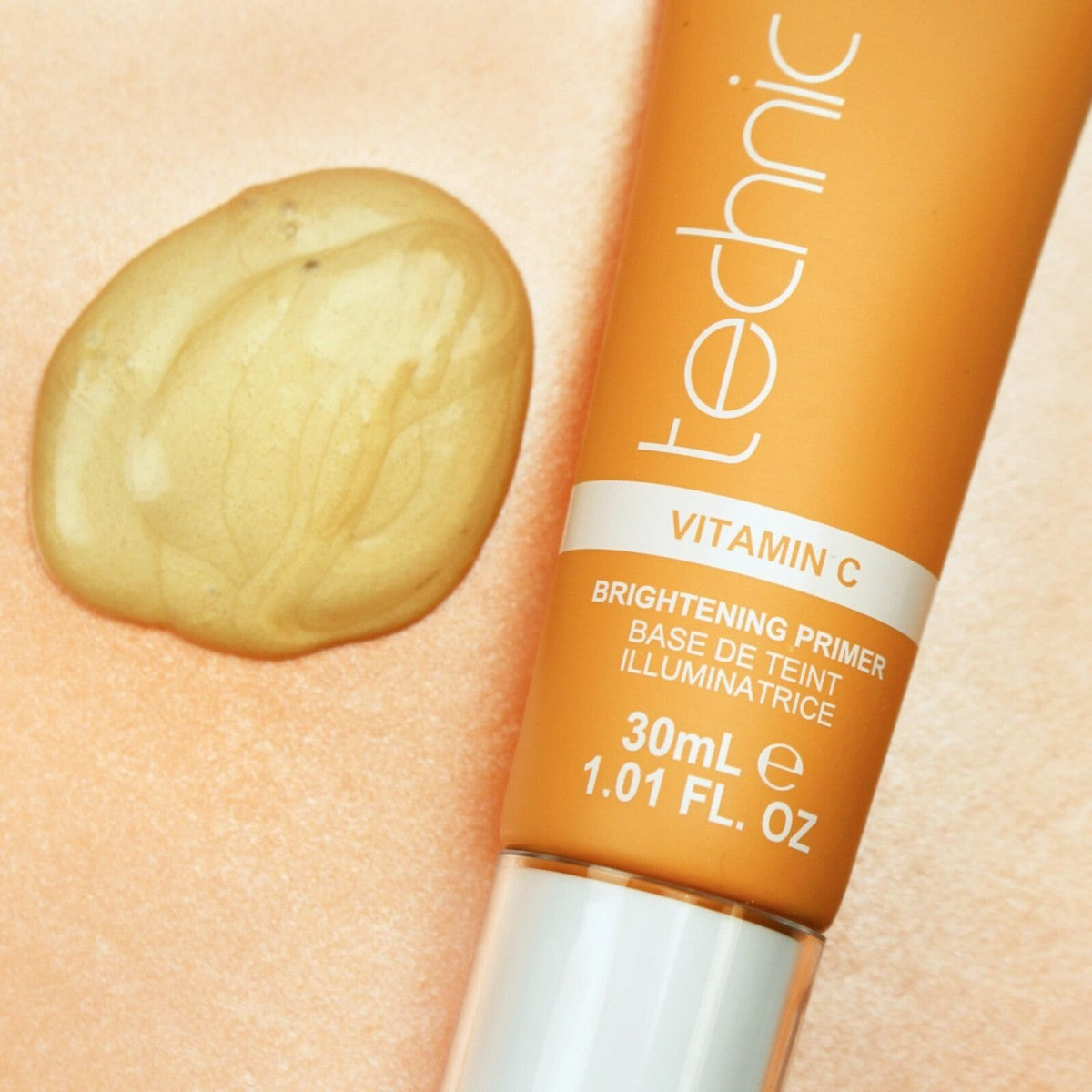 Technic Brightening Primer with Vitamin C 30ml brightening primer for enhancing radiance smoothing texture and even base