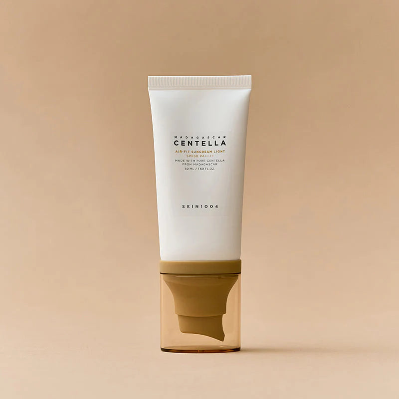 SKIN1004 Madagascar Centella Air Fit Sunscreen Light 50ml sunscreen for comfortable daily wear and balanced skin feel