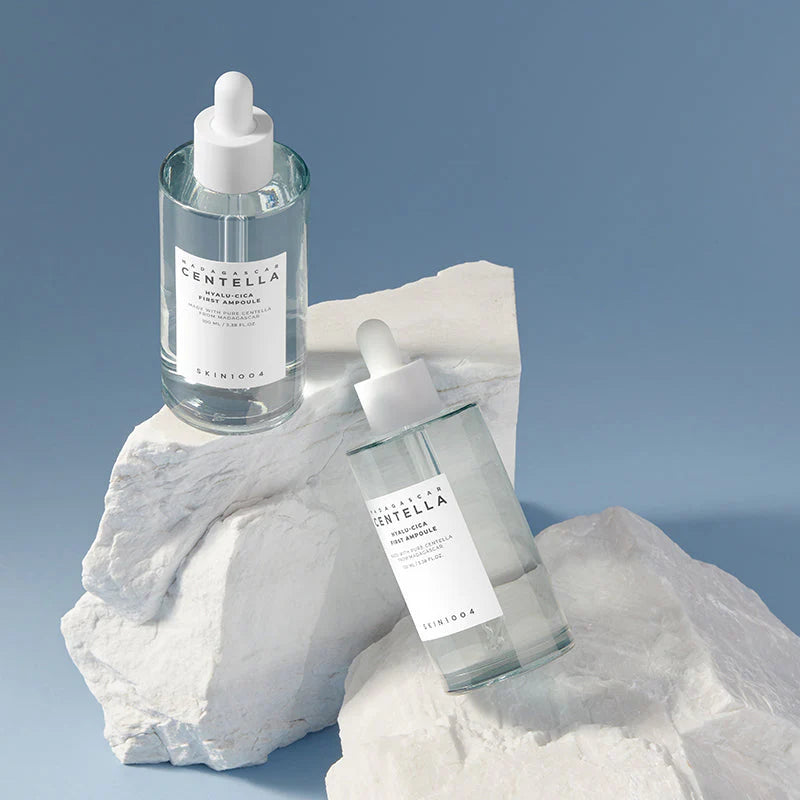SKIN1004 Madagascar Centella Hyalu Cica First Ampoule 100ml for fresh hydrated skin and smooth preparation