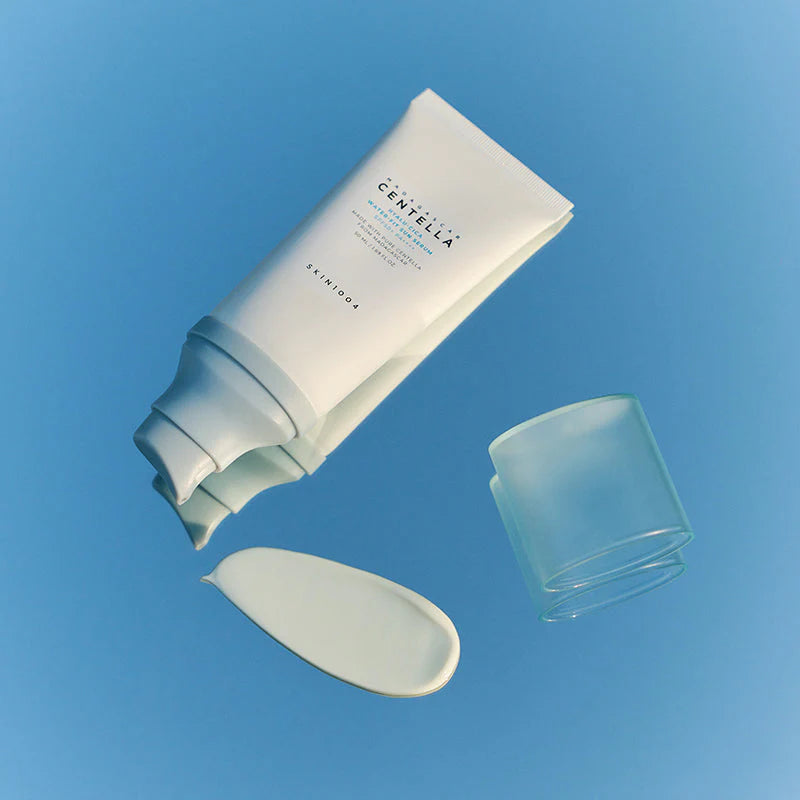 SKIN1004 Madagascar Centella Hyalu Cica Water Fit Sun Serum 100ml lightweight serum texture for smooth application and hydrated skin finish
