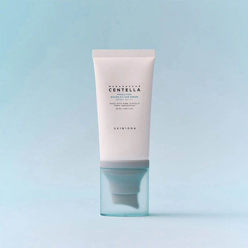 SKIN1004 Madagascar Centella Hyalu Cica Water Fit Sun Serum 100ml SPF serum with Centella and hyaluronic acid for soothing and protection