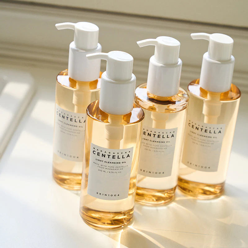 SKIN1004 Madagascar Centella Light Cleansing Oil 200ml for fresh skin with a soft and balanced feel