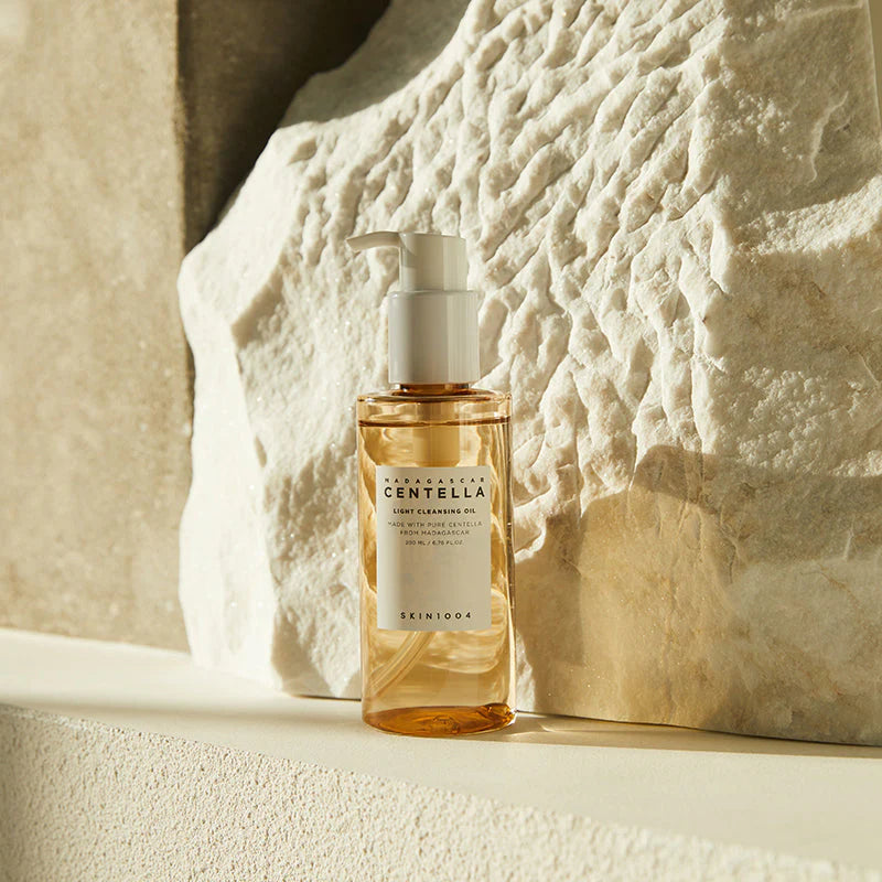 SKIN1004 Madagascar Centella Light Cleansing Oil 200ml for clear skin with a smooth and comfortable feel