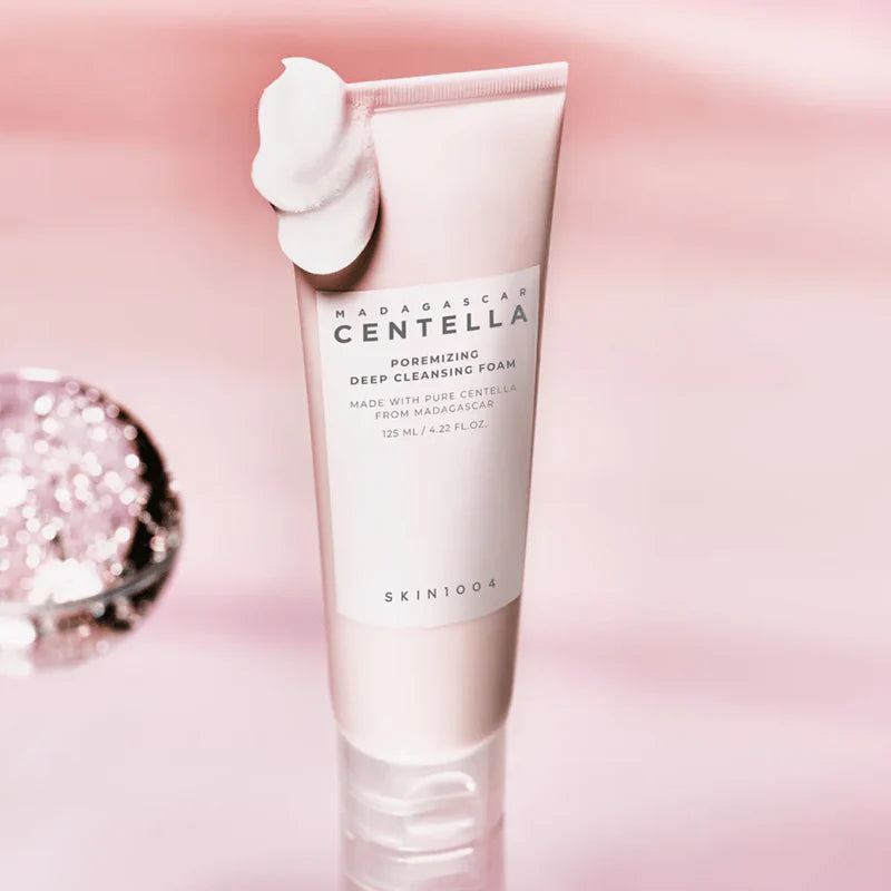 SKIN1004 Madagascar Centella Poremizing Deep Cleansing Foam 125ml for refreshed skin with a clean and refined feel