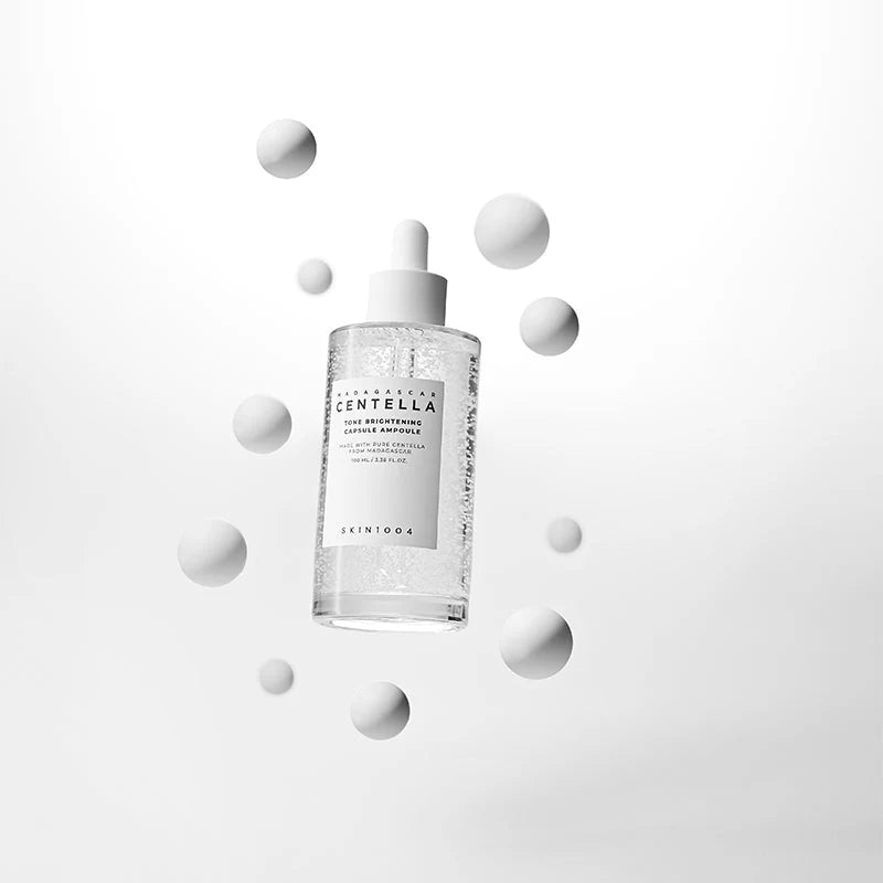SKIN1004 Madagascar Centella Tone Brightening Capsule Ampoule 100ml for smooth even looking skin with a brightened appearance