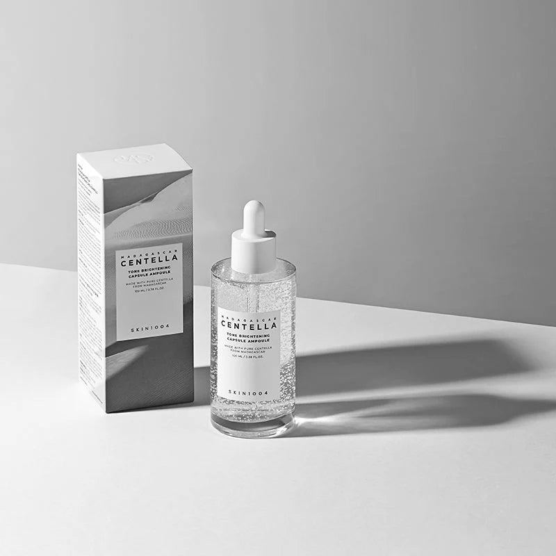 SKIN1004 Madagascar Centella Tone Brightening Capsule Ampoule 100ml for glowing skin with a soft luminous finish