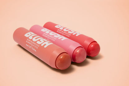 Technic Glowy Blusher Stick 7g creamy blush texture for smooth application easy blending and glowing finish